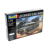 Revell Leopard 2 A6-A6M surenkamas modelis, 1:72
