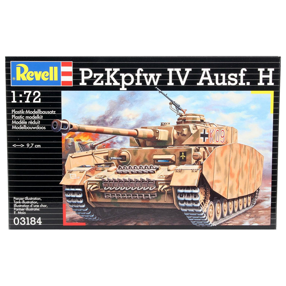 Revell The Panzerkampfwagen IV Ausf.H Model Kit, 1:72