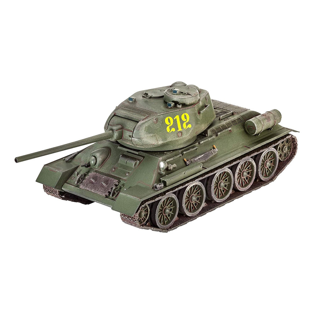 Revell T-34/85 sovietinio tanko surenkamas modelis, 1:72