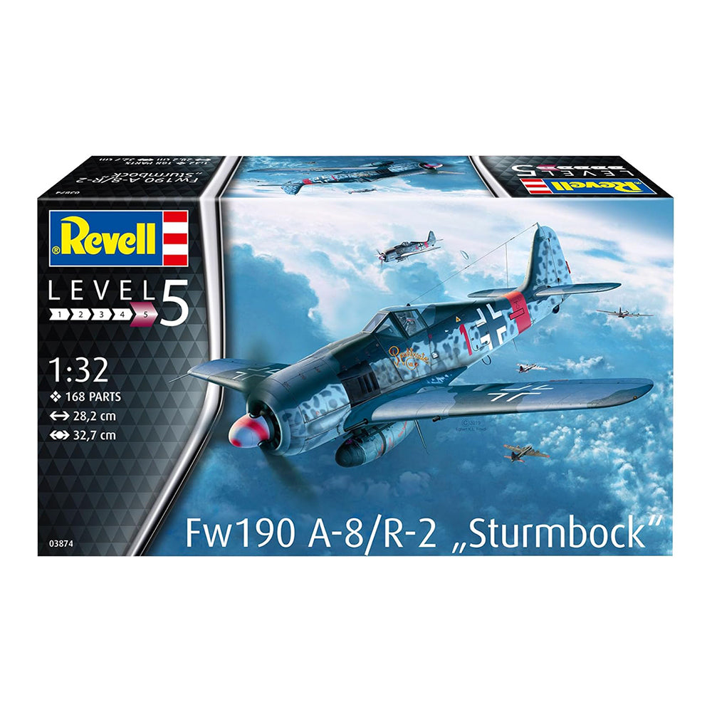 Revell Fw190 A-8/R-2 "Sturmbock" Model Kit, 1:32