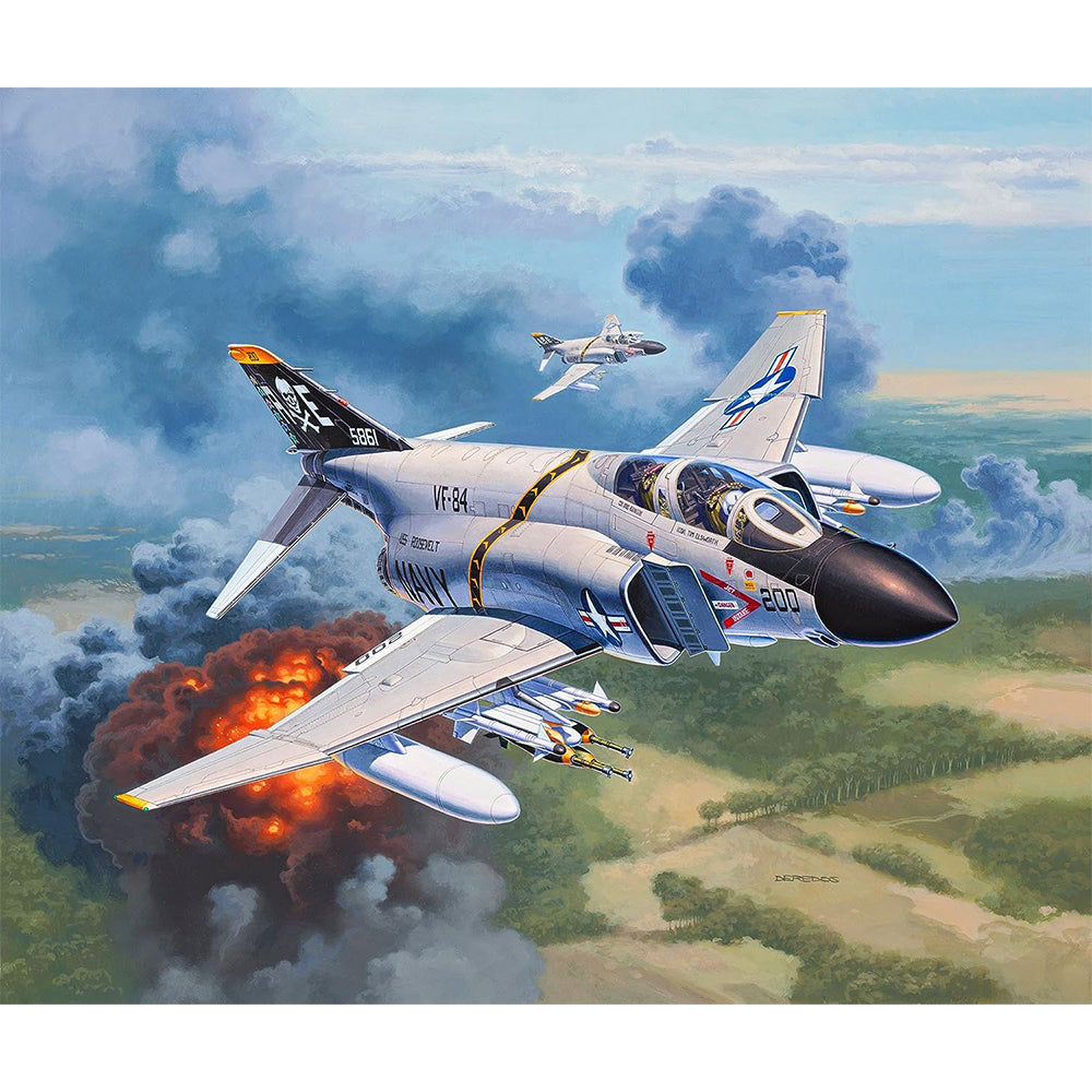 Revell F-4J Phantom II surenkamas modelis, 1:72