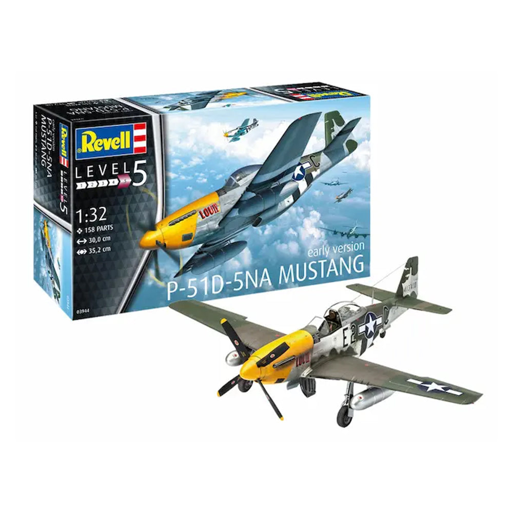 Revell P-51D-5NA Mustang (early version) surenkamas modelis, 1:32