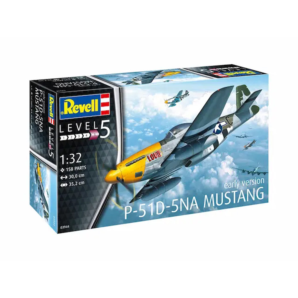 Revell P-51D-5NA Mustang (early version) surenkamas modelis, 1:32