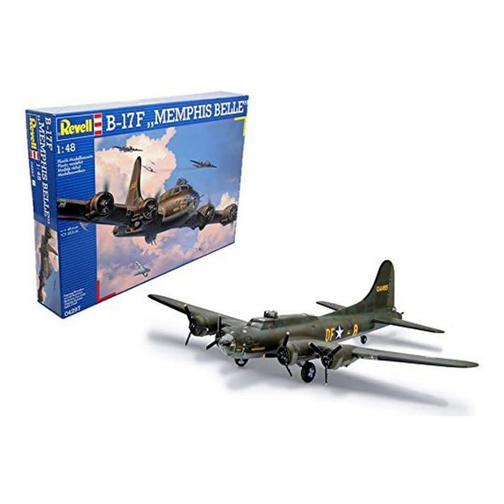 Revell B-17F Memphis Belle orlaivio surenkamas modelis, 1:48