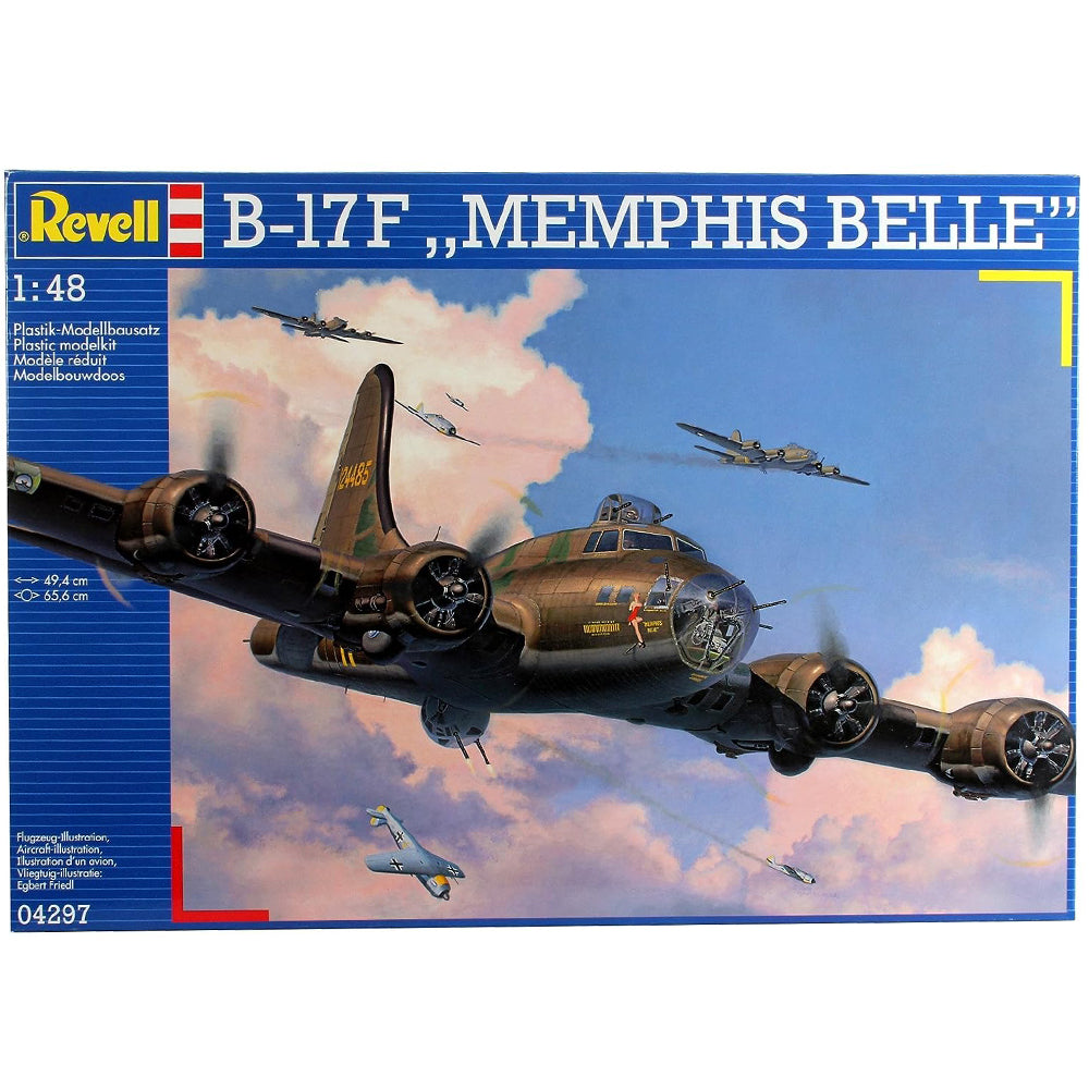 Revell B-17F Memphis Belle orlaivio surenkamas modelis, 1:48