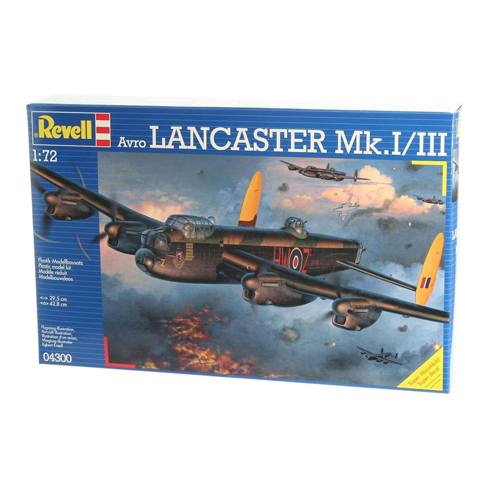 Revell Avro Lancaster Mk.I/III Bomber Model Kit, 1:72