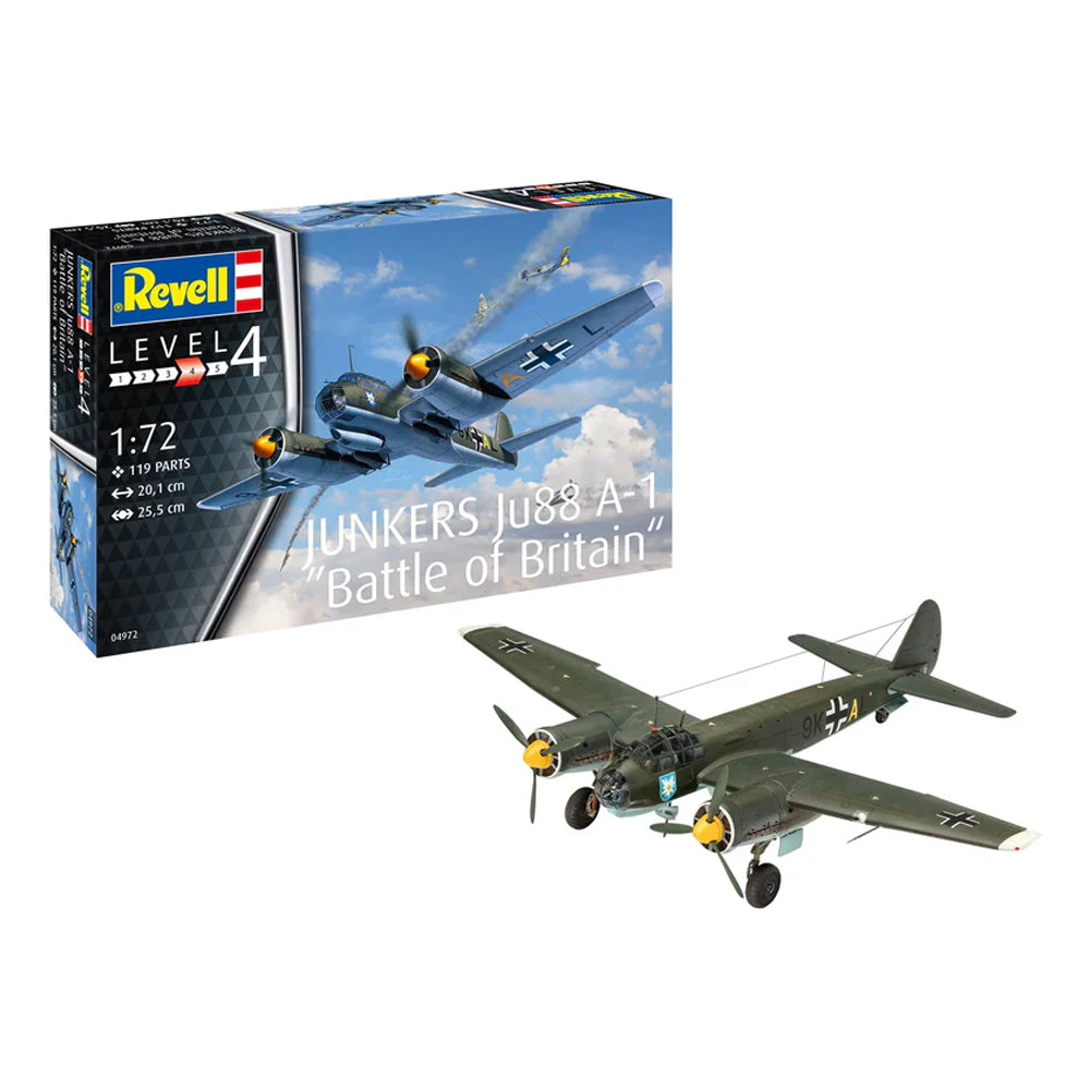 Revell Junkers Ju88 A-1 Battle of Britain surenkamas modelis, 1:72