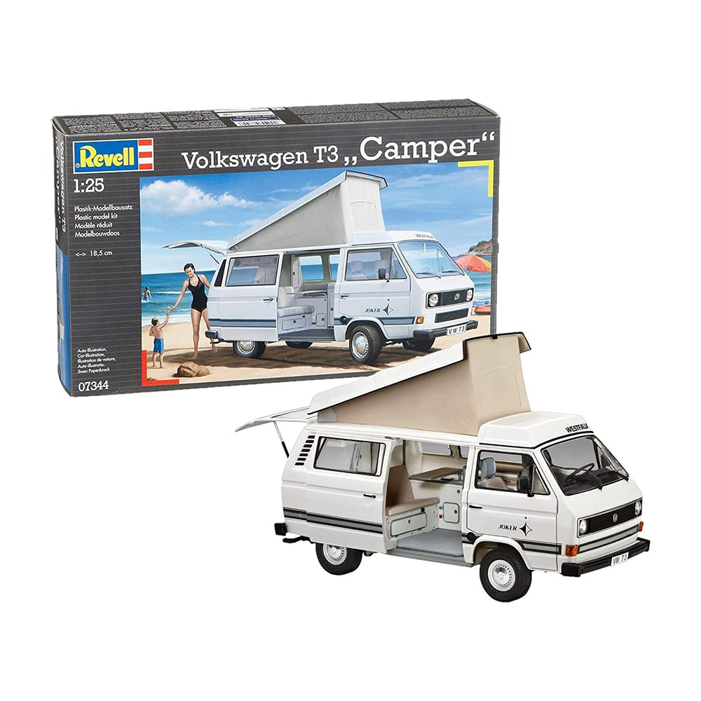 Revell Volkswagen T3 Camper surenkamas modelis, 1:25