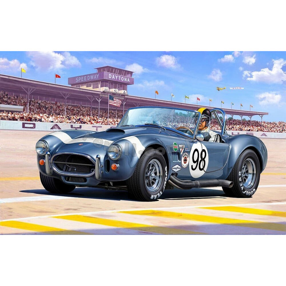 Revell '62 Shelby Cobra 289 Sports Car Scale Model, 1:25