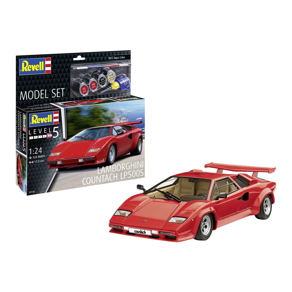 Revell Lamborghini Countach LP500S surenkamas modelis, 1:24