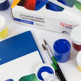 ROSA Studio Gouache Paint Set, special box, 12x40 ml