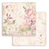 Stamperia Double-Sided Scrapbooking Paper Set - Rose Parfum, 10 units