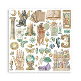 Stamperia Double-Sided Scrapbooking Paper Set - Fortune, 10 units