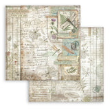 Stamperia Double-Sided Scrapbooking Paper Set - Herbarium Silvae,  10 units