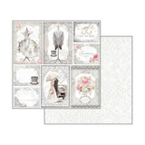 Stamperia Double-Sided Scrapbooking Paper Set - Wedding, 10 units