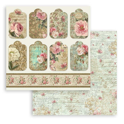 Stamperia Double-Sided Scrapbooking Paper Set - Precious, 10 units