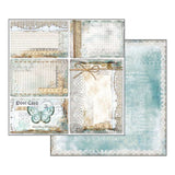 Stamperia Double-Sided Scrapbooking Paper Set - Atelier, 10 units