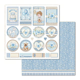 Stamperia Double-Sided Scrapbooking Paper Set - Little Boy, 10 units