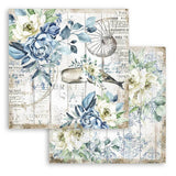 Stamperia Double-Sided Scrapbooking Paper Set - Sea Dream, 10 units