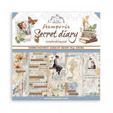 Stamperia Double-Sided Scrapbooking Paper Set - Secret Diary, 10 units