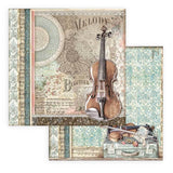 Stamperia Double-Sided Scrapbooking Paper Set - Passion, 10 units