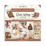 Stamperia Double-Sided Scrapbooking Paper Set - Our Way, 10 units