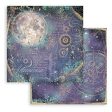 Stamperia Double-Sided Scrapbooking Paper Set - Cosmos Infinity, Backgrounds Selection, 10 units