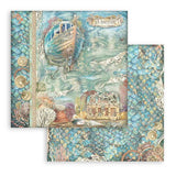 Stamperia Double-Sided Scrapbooking Paper Set - Songs Of The Sea, 10 units