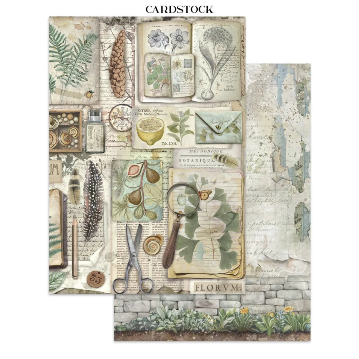 Stamperia Herbarium Silvae Junk Journal