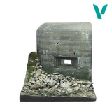 Vallejo Antrojo pasaulinio karo bunkerio pagrindas, 8x8x8 cm