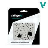 Vallejo Hobby Stencils - purslų ir dėmių trafaretai