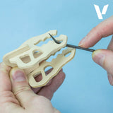 Vallejo Set of 10 Curved Files