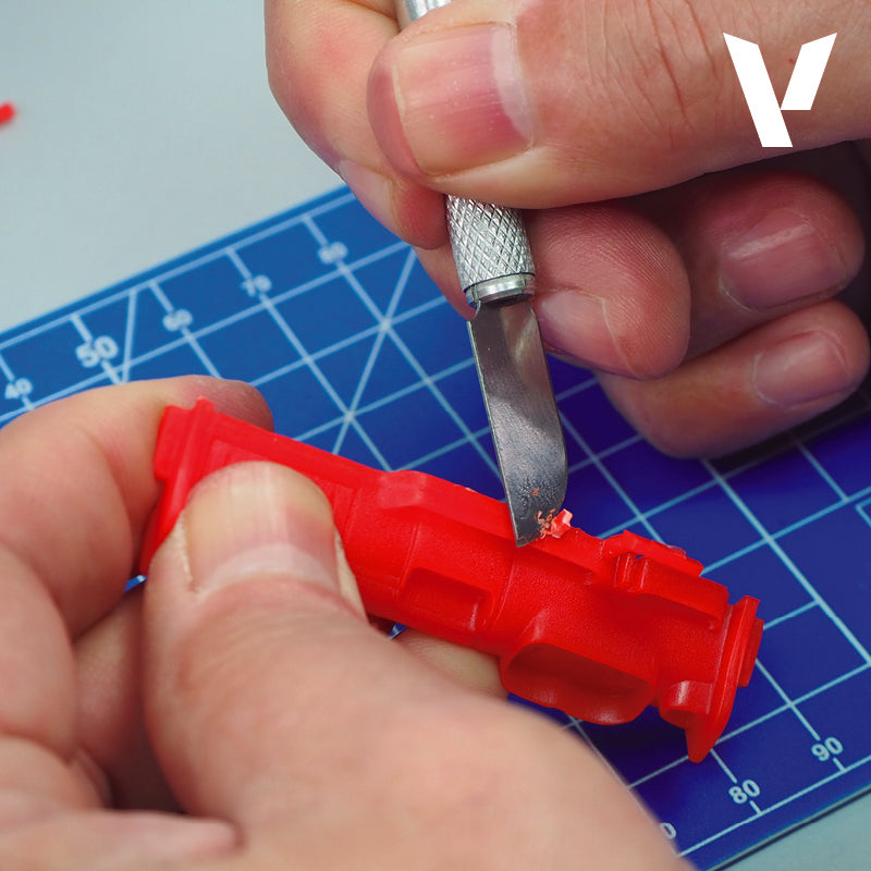 Vallejo išlenkti peiliukai nr. #10, 5 vnt. rinkinys