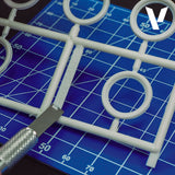 Vallejo stačiakampiai peiliukai nr. #17, 5 vnt. rinkinys