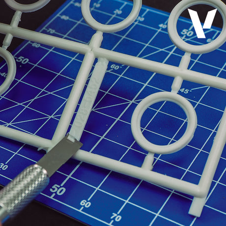 Vallejo stačiakampiai peiliukai nr. #17, 5 vnt. rinkinys