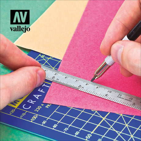 Vallejo Steel Ruler, 150 mm