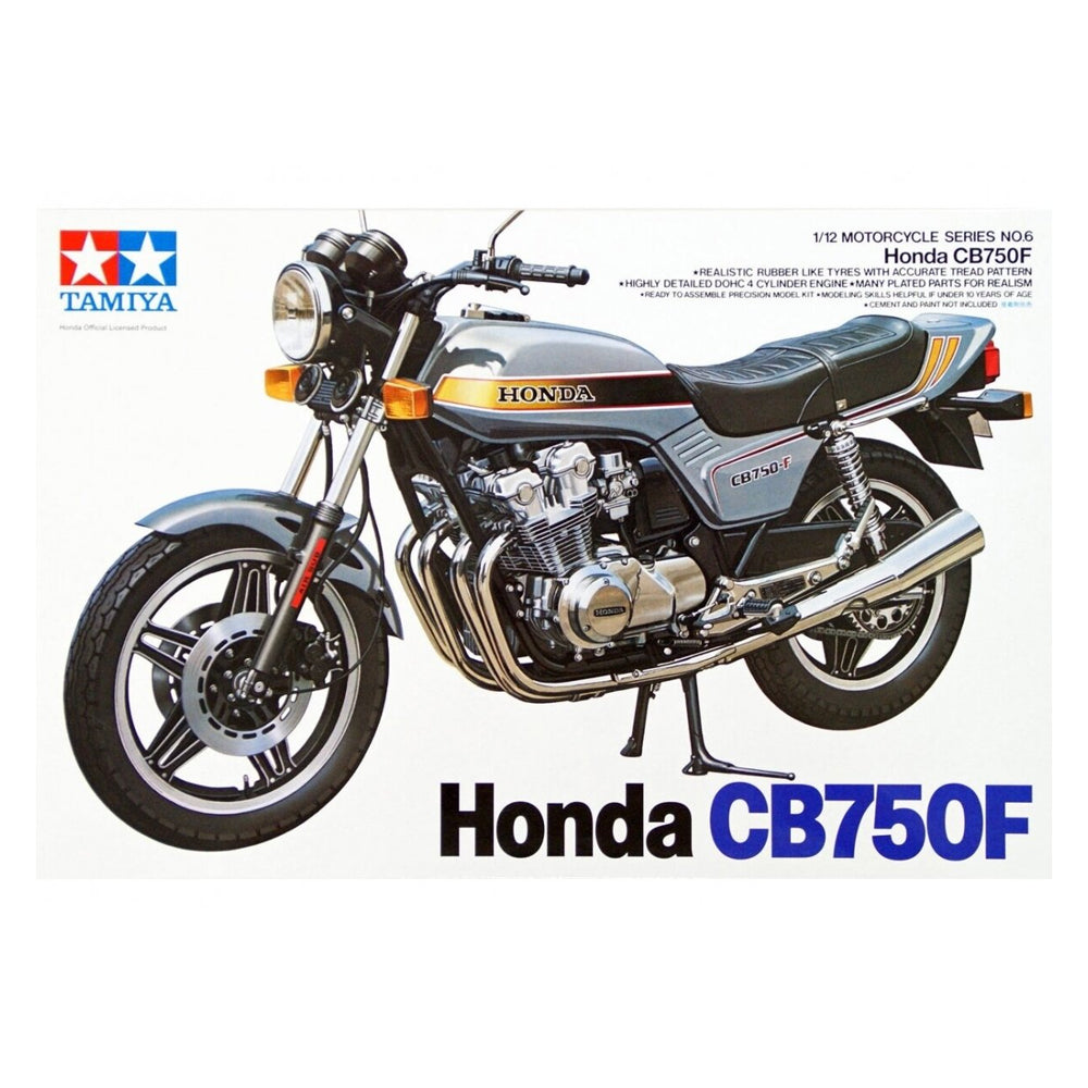 Tamiya Honda CB750F 1979 motociklo surenkamas modelis, 1:12