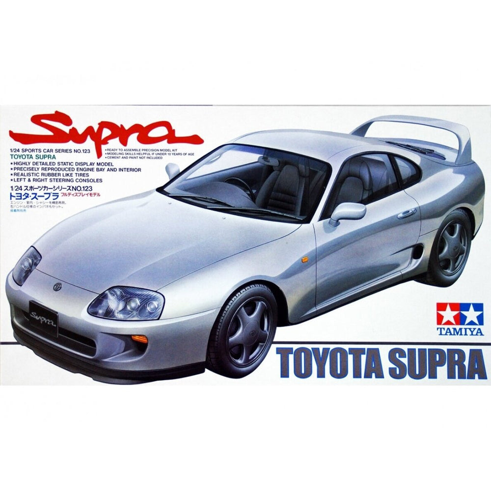 Tamiya Toyota Supra surenkamas modelis, 1:24