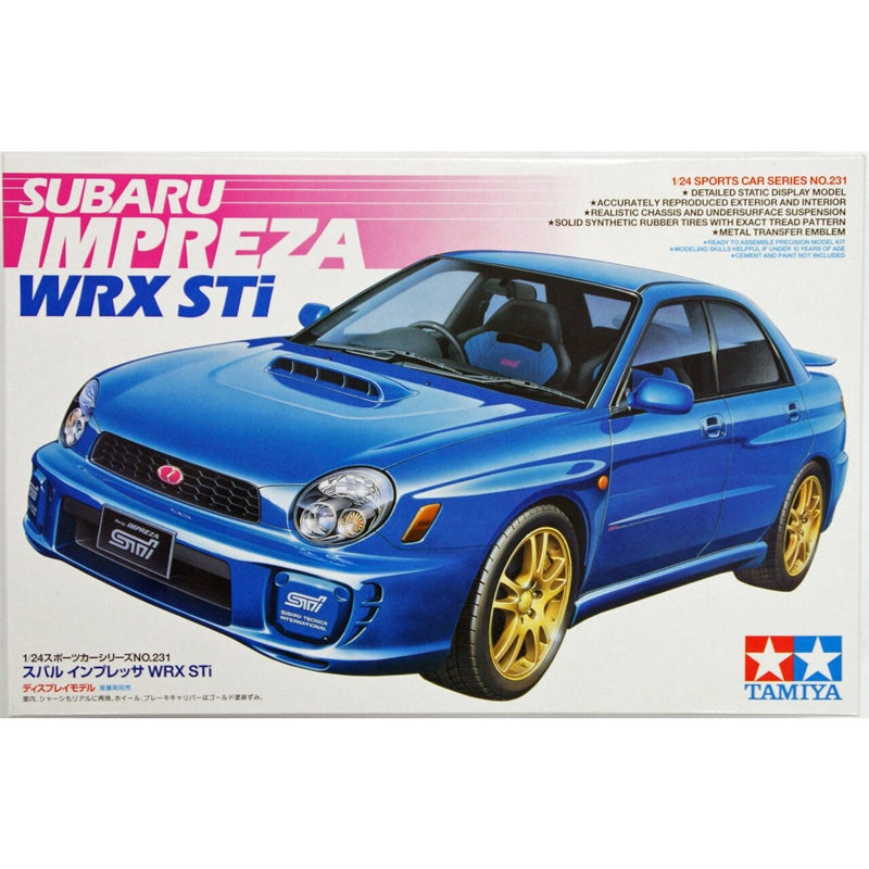 Tamiya Subaru Impreza WRX STi surenkamas modelis, 1:24