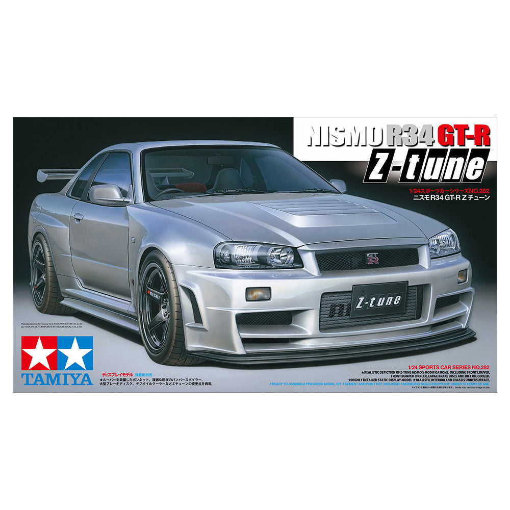 Tamiya Nissan Nismo R34 GT-R Z-tune surenkamas modelis, 1:24