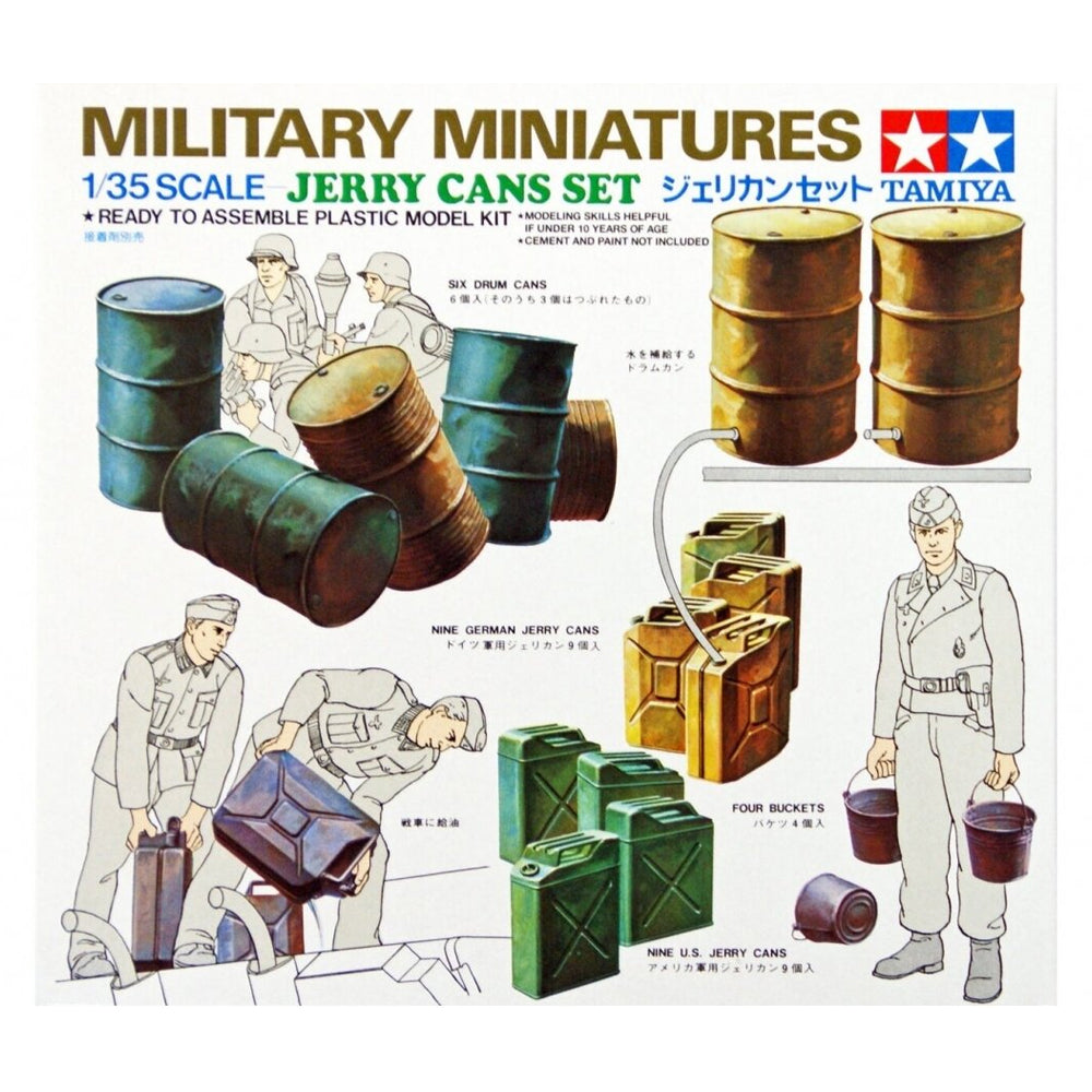 Tamiya Jerry Can Set, 1:35