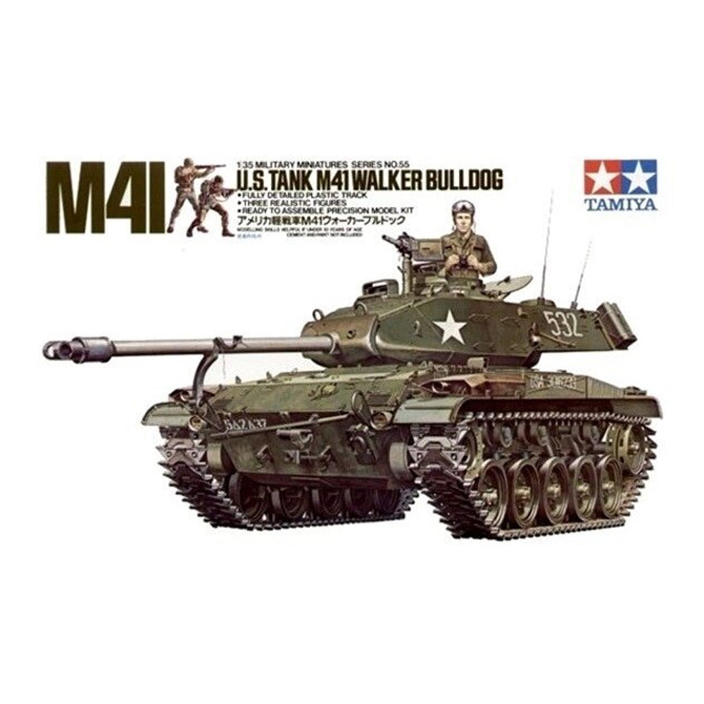 Tamiya U.S. M41 Walker Bulldog surenkamas modelis, 1:35