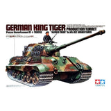 Tamiya German King Tiger Production Turret surenkamas modelis, 1:35