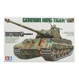 Tamiya German King Tiger Porsche Turret tanko surenkamas modelis, 1:35