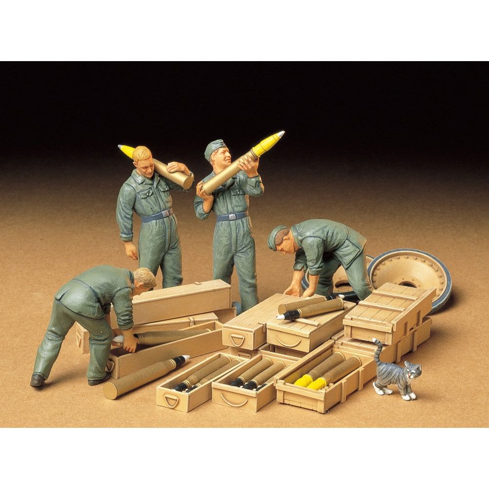 Tamiya German Tank Ammo-Loading Crew surenkamas modelis, 1:35