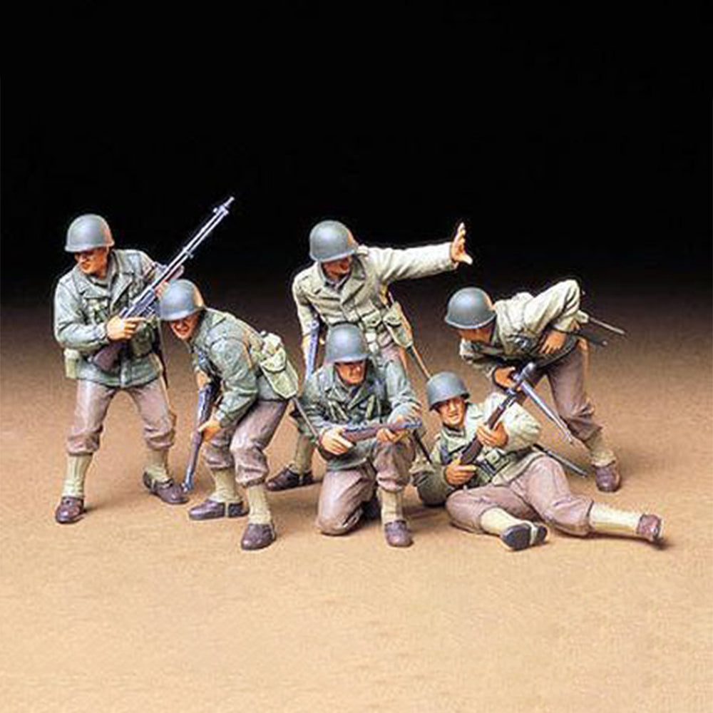 Tamiya U.S. Army Assault Infantry surenkamas modelis, 1:35