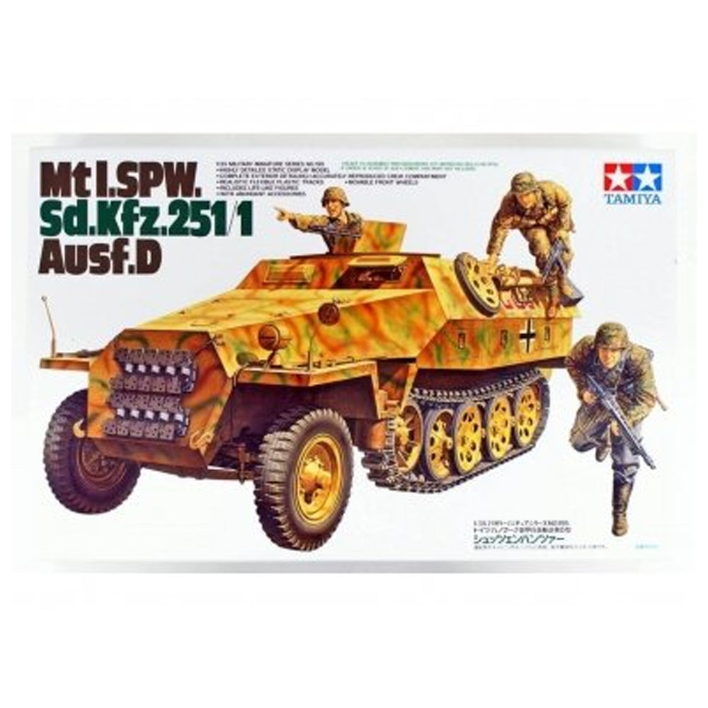 Tamiya Mtl. SPW Sd.Kfz.251/1 Ausf.D surenkamas modelis, 1:35