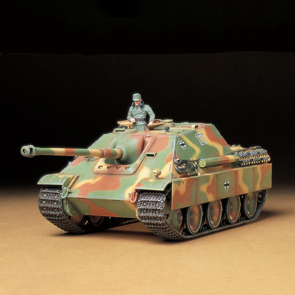 Tamiya German Tank Destroyer Jagdpanther tankų naikintojo surenkamas modelis, 1:35