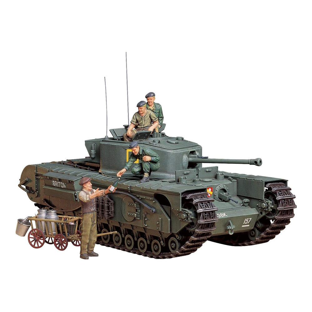 Tamiya Churchill Mk.VII britų pėstininkų tanko surenkamas modelis, 1:35