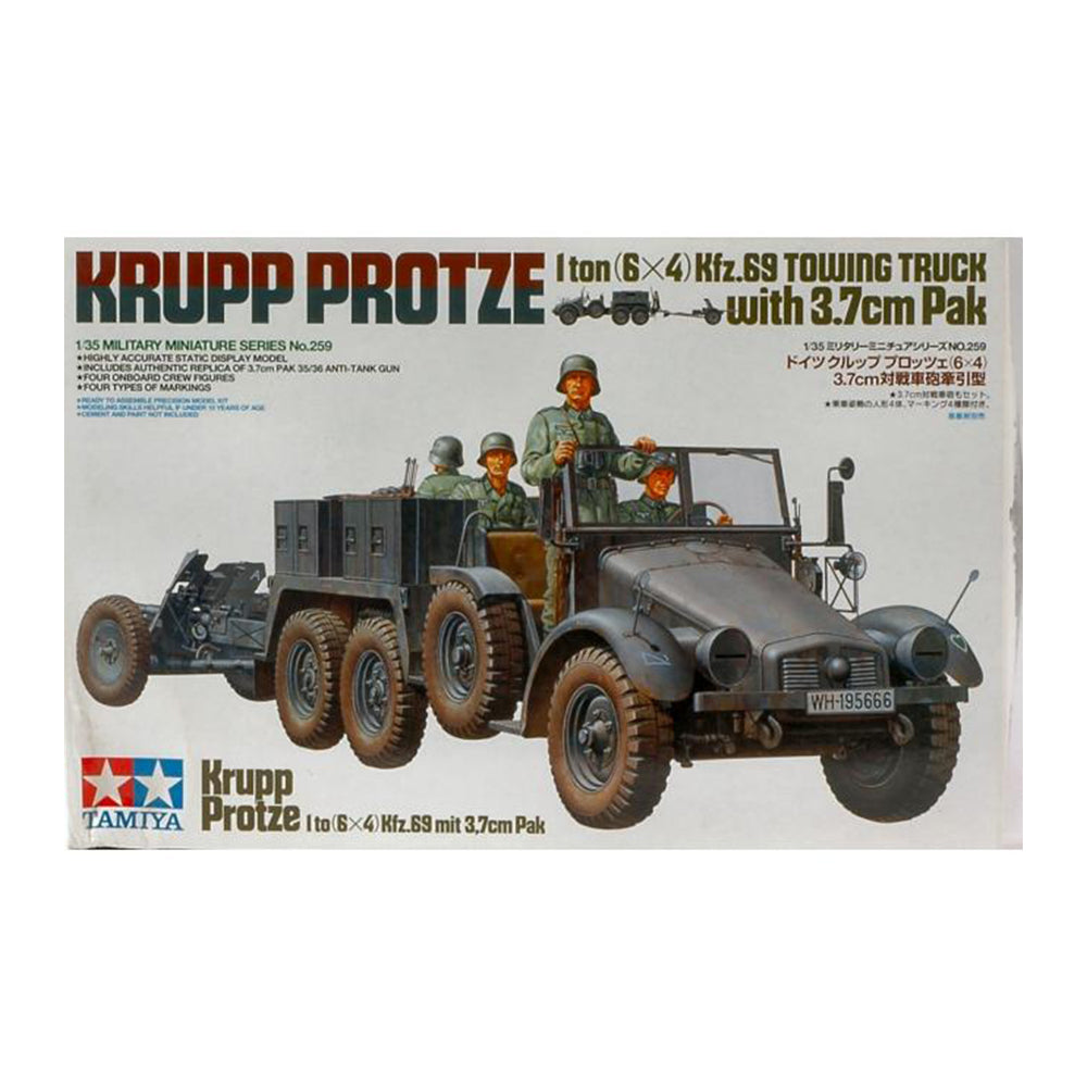 Tamiya Krupp Protze vilkiko surenkamas modelis, 1:35